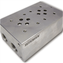 Hydraulic NG 6 Steel Valve Plate– Side Output Without Relife Hydraulik NG 6 Stahlventilplatte - Seitenausgang Ohne Entlastung Winman Hidrolik NG 6Çelik Valf Pleytleri – Yandan Çikisli Düz Emniyetsiz 